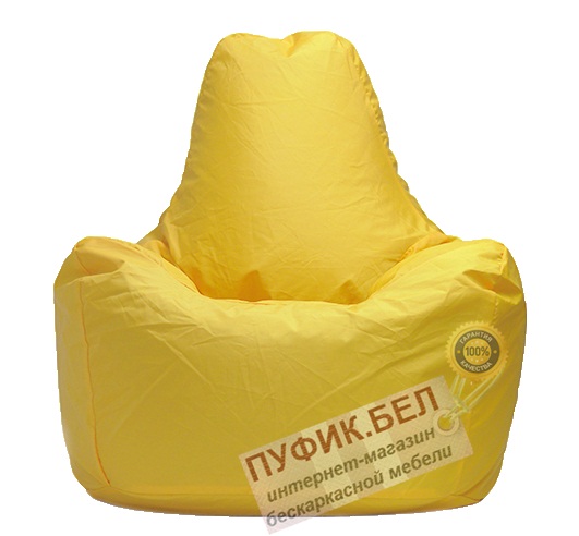 Кресло мешок Спортинг желтое