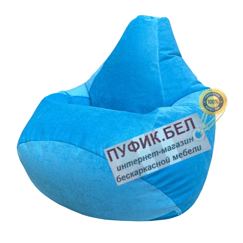 Кресло мешок Груша Velvet LUX 84