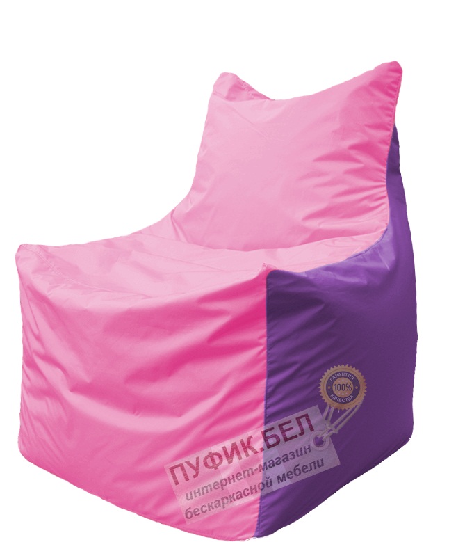 Кресло мешок Фокс Ф 21-194 (розово-сиреневый)