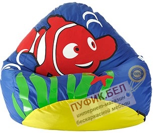 Кресло-мешок Груша Рыбка