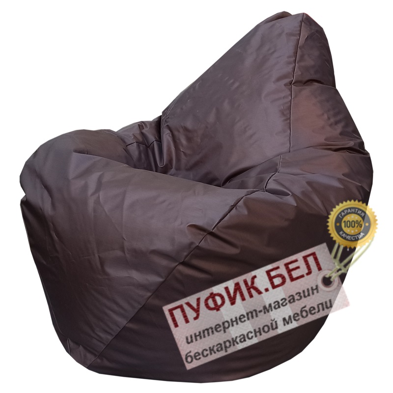 Кресло-мешок Груша Kids (коричневый)