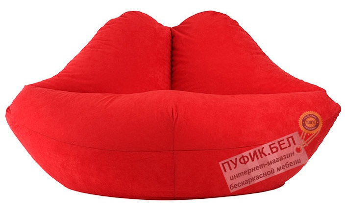 Кресло Губы велюр (110 х 60 см)