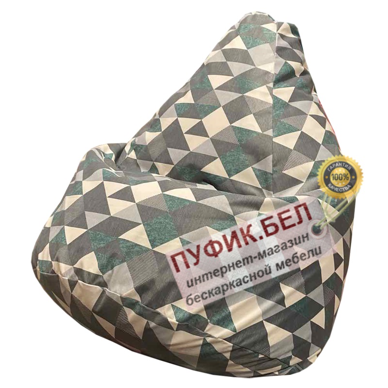 Кресло мешок Груша Zigzag blooks 104