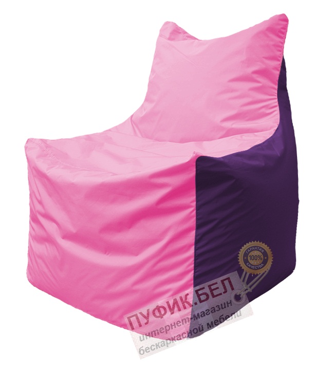 Кресло мешок Фокс Ф 21-191 (розово-фиолетовый)