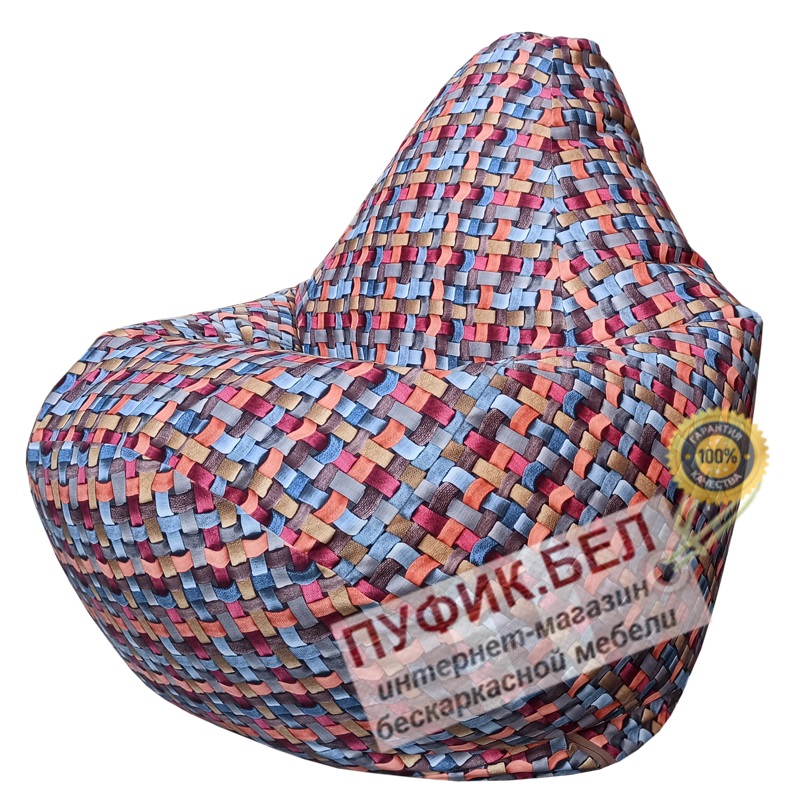 Кресло мешок Груша Tissage 02