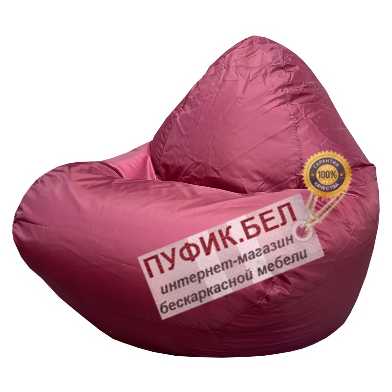 Кресло-мешок RELAX (бордовый) оксфорд