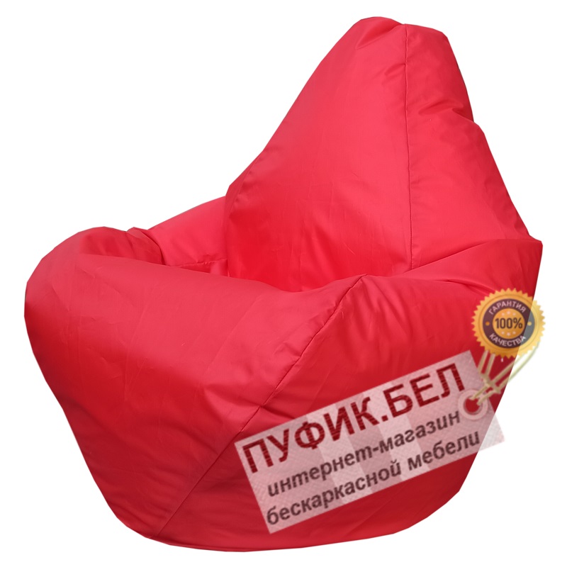 Кресло-мешок Груша Kids (красный)