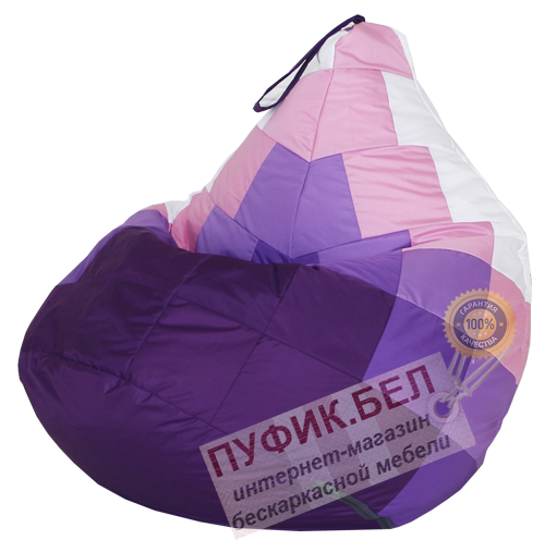 Кресло мешок Груша Candy crazy (ручная работа)