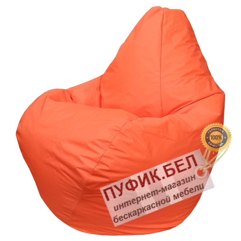 Кресло-мешок Груша Kids (оранжевый)