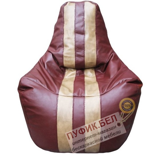 Кресло-мешок Спортинг бордовый