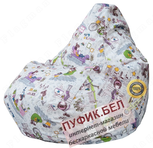 Кресло мешок Груша Girls life 01