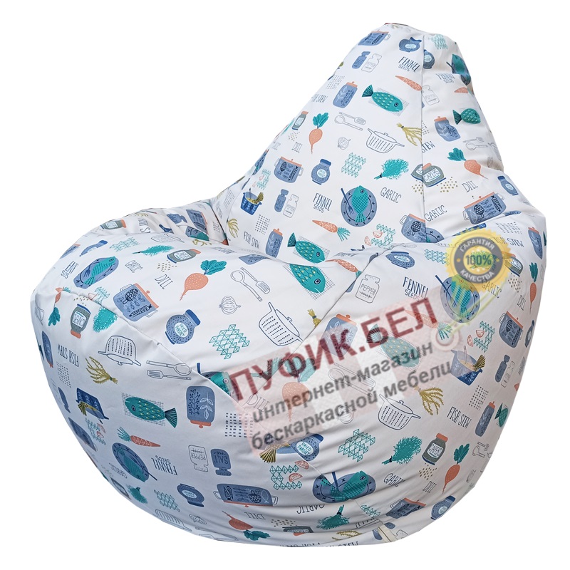Кресло мешок Груша Kitchen (мега)