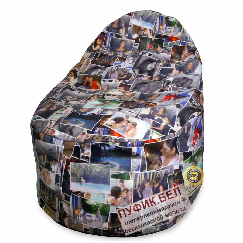 Кресло мешок Груша Фотоколлаж