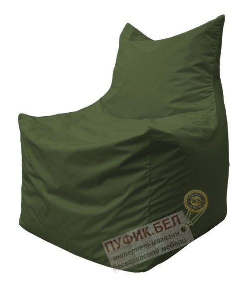 Кресло мешок Фокс Ф2.2-04 (Тёмно-oливковый)
