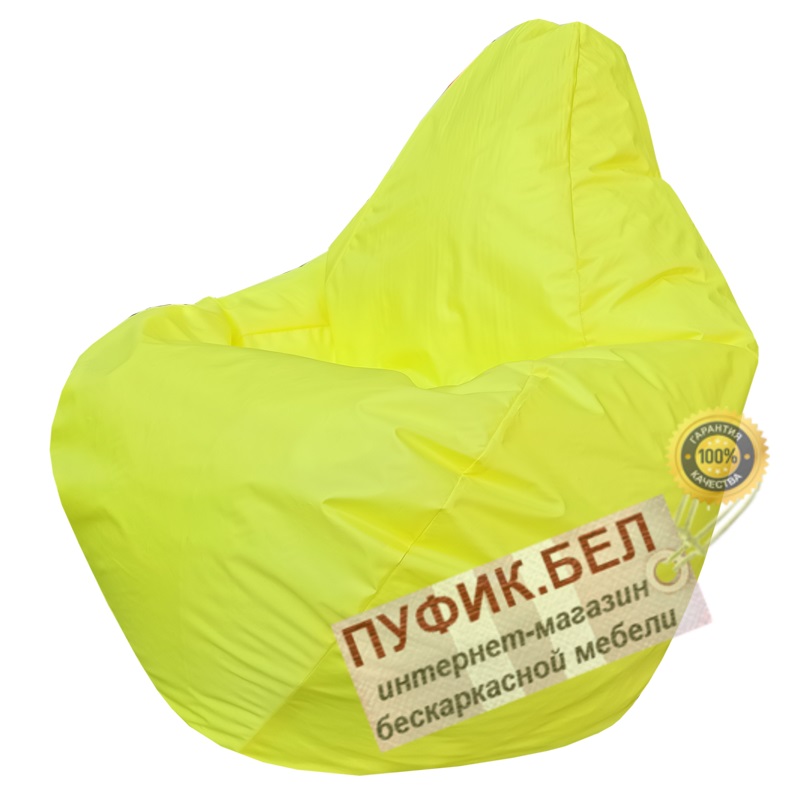 Кресло-мешок Груша Kids жёлтый