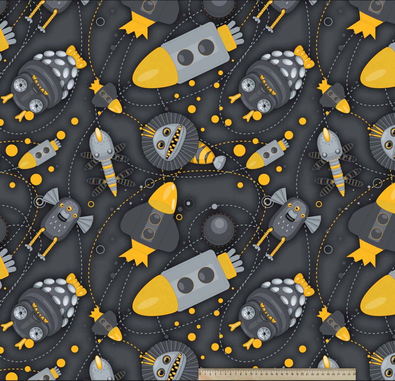 Ткань велюр - Cosmostars-05