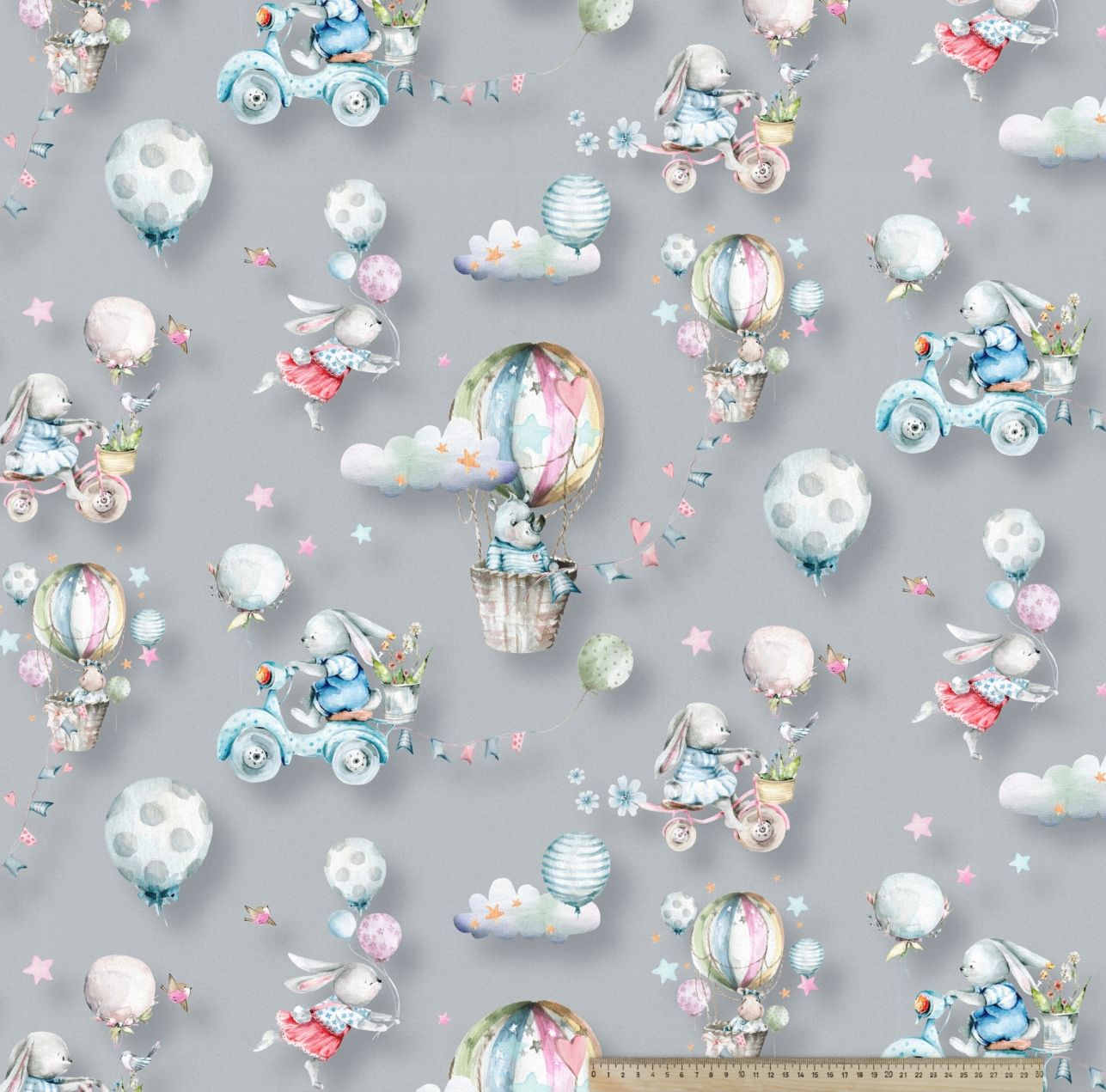 Ткань велюр - Shariki