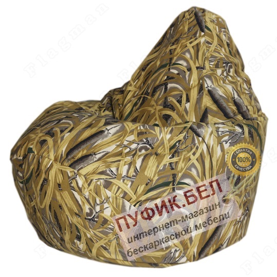 Кресло мешок Груша Камыш