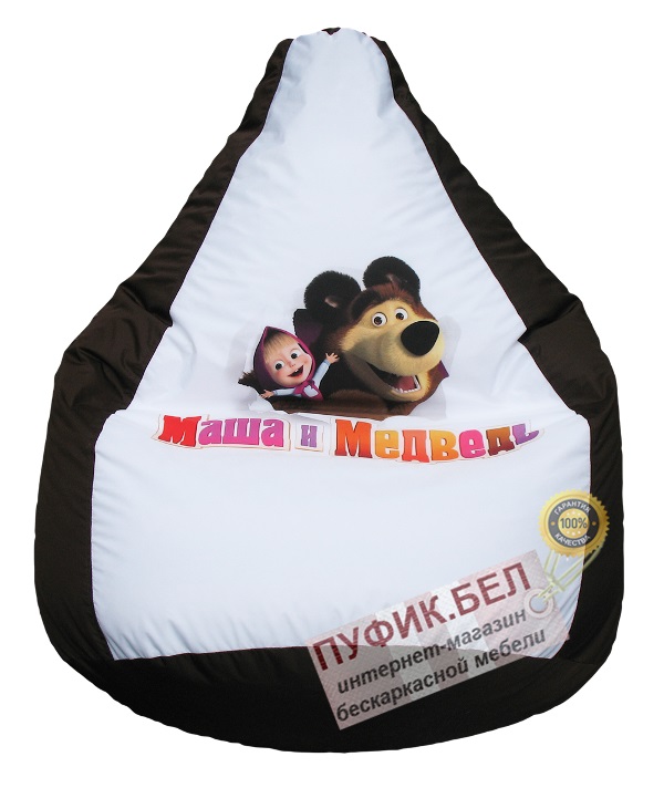 Кресло мешок Маша и медведь