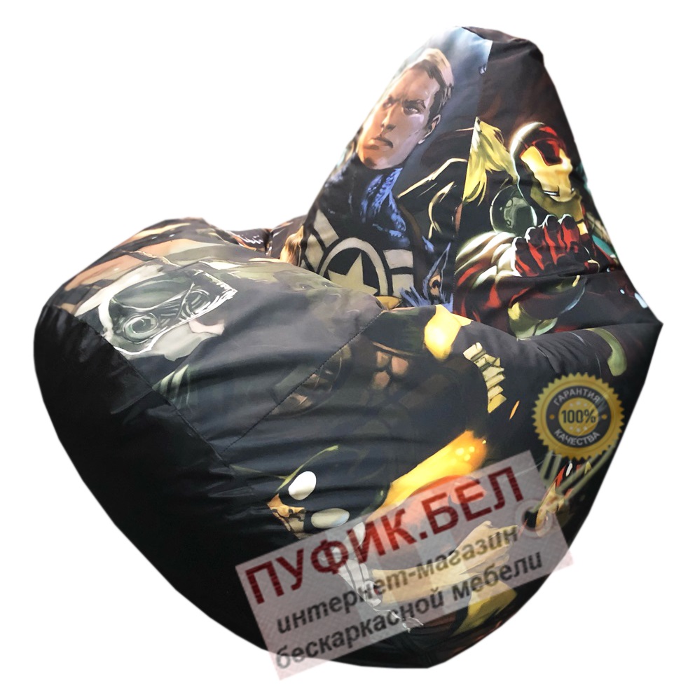 Кресло-мешок Груша Вселенная Марвел