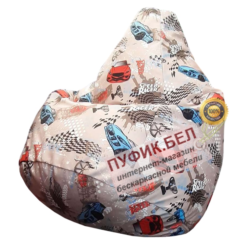 Кресло мешок Груша Racer-01