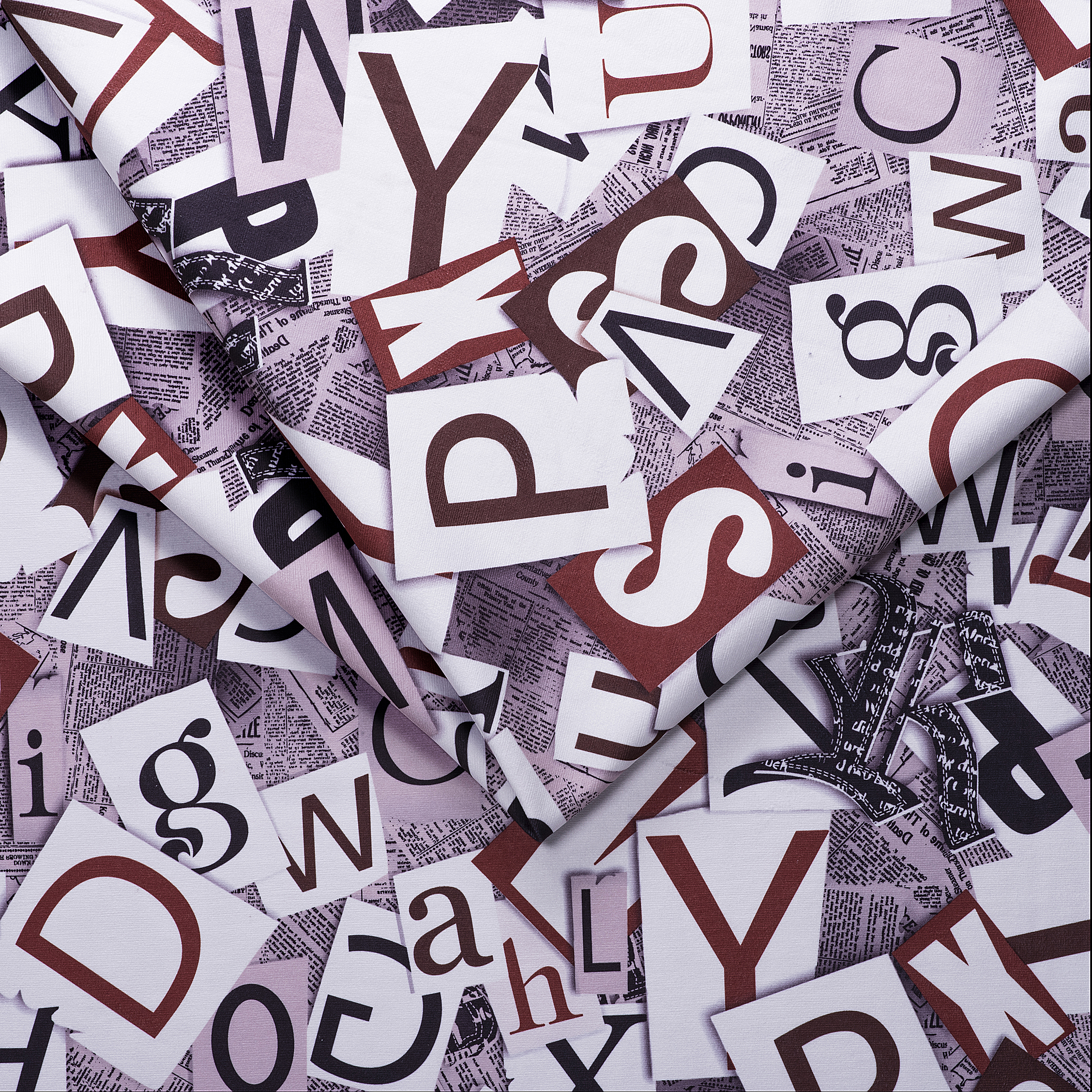 Ткань велюр - ABC1