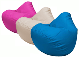 Груши одноцветные (экокожа)