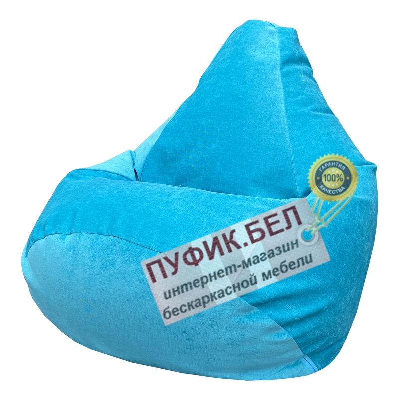 Кресло мешок Груша Velvet LUX 41