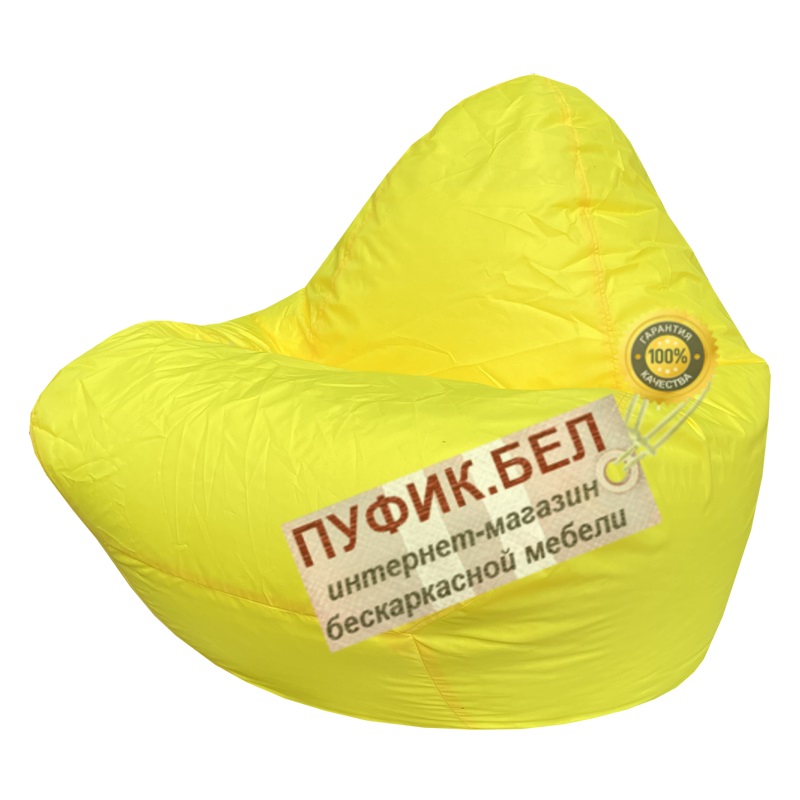 Кресло-мешок RELAX (желтый) оксфорд