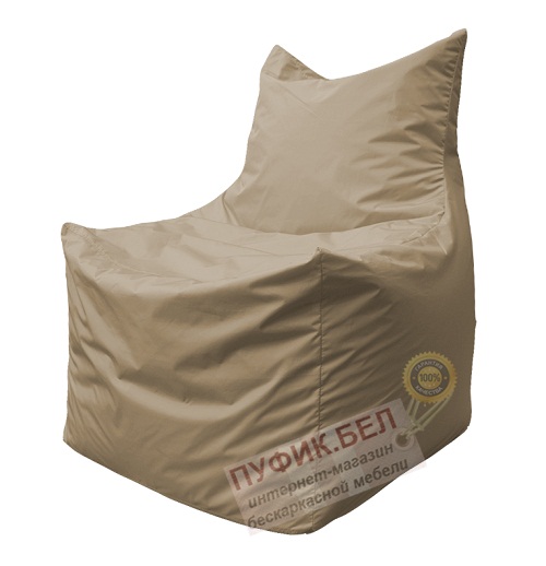 Кресло мешок Фокс Ф2.2-01 (Темно-бежевый)