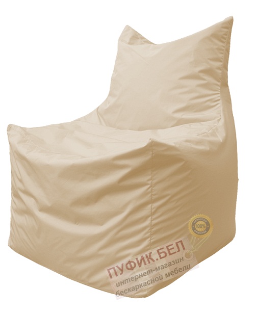 Кресло мешок Фокс Ф2.1-13 (Светло-бежевый)