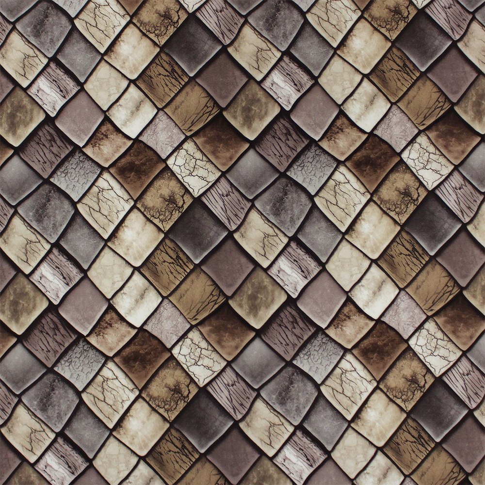 Ткань велюр - Rombs