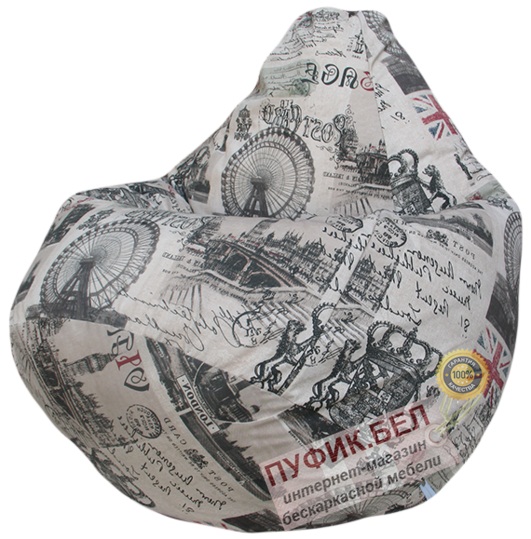 Кресло-мешок Груша Челси