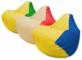 Груши разноцветные (экокожа)