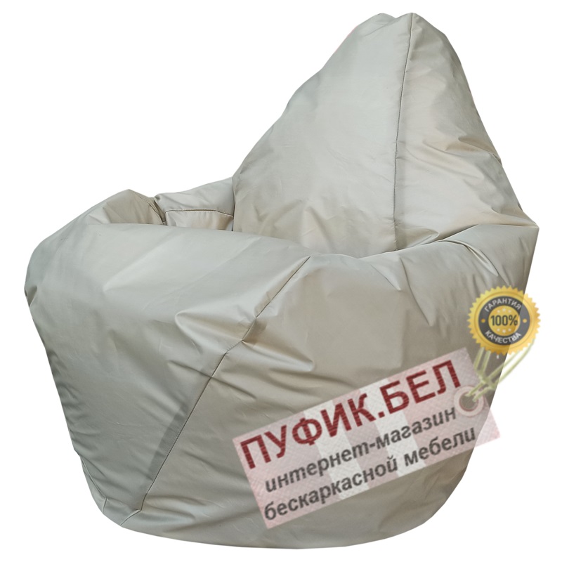 Кресло-мешок Груша Kids (тёмно-бежевый)