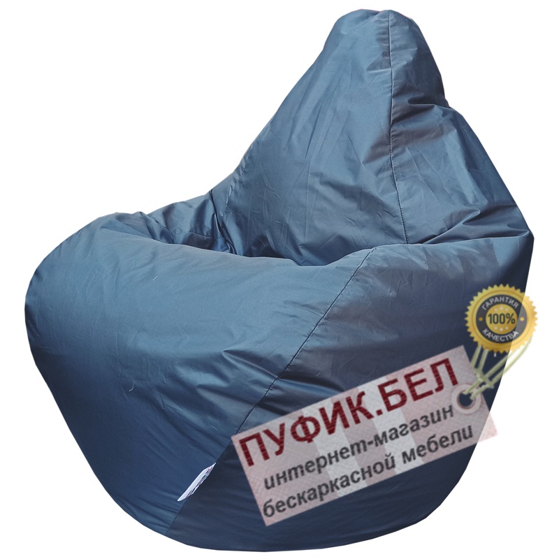 Кресло-мешок Груша Kids (тёмно-серый)