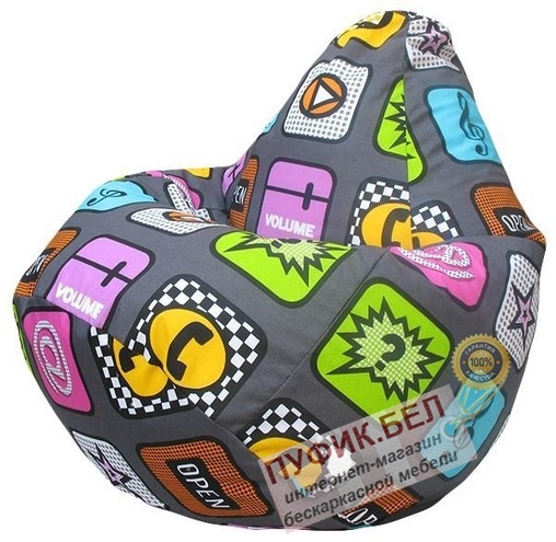 Кресло-мешок Груша Медиа