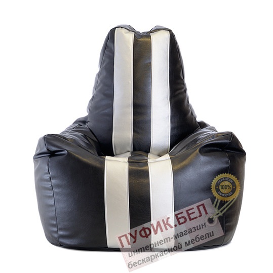 Кресло мешок Спортинг чёрный