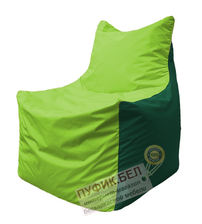 Кресло мешок Фокс Ф 21-185 (салатовый - зелёный)  