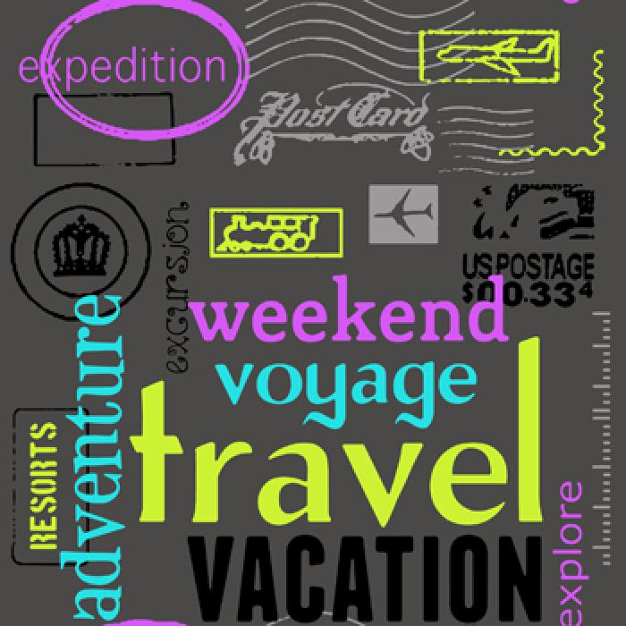 Ткань скотчгард - Фьюжн Трэвел 01