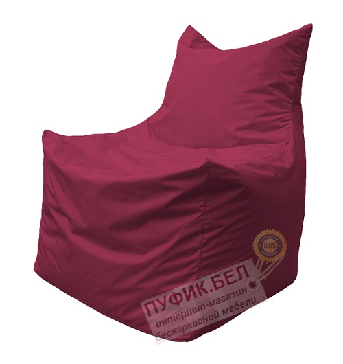 Кресло мешок Фокс Ф2.1-16 (Бордовый)