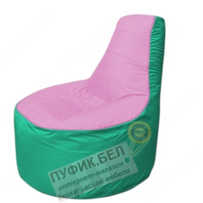 Кресло мешок Трон Т1.1-0312(розовый-бирюзовый)