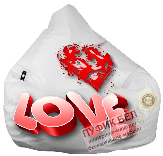Кресло-мешок груша "Love"