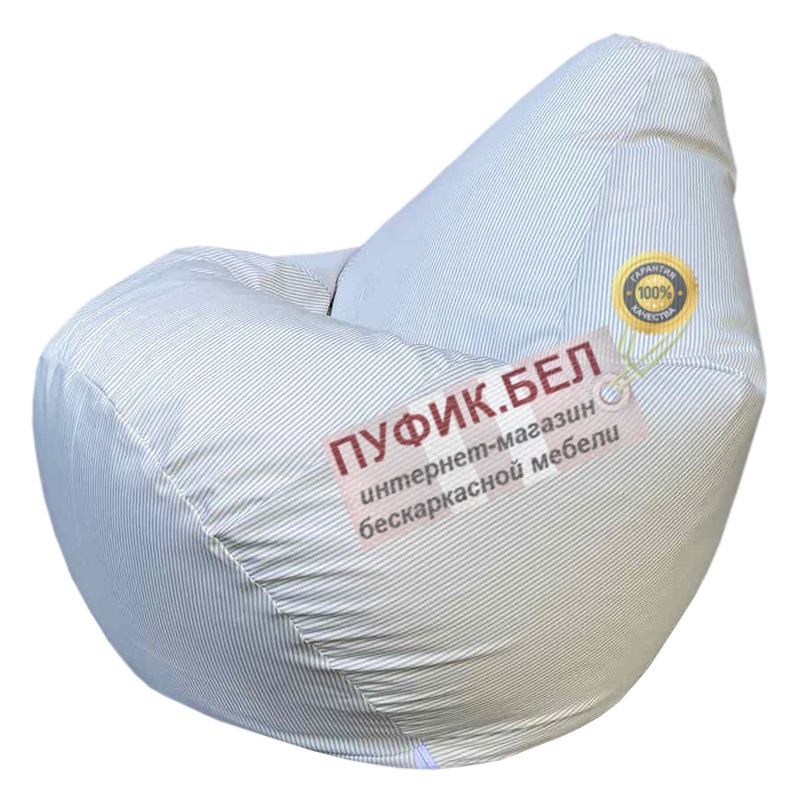 Кресло мешок Груша Полоска