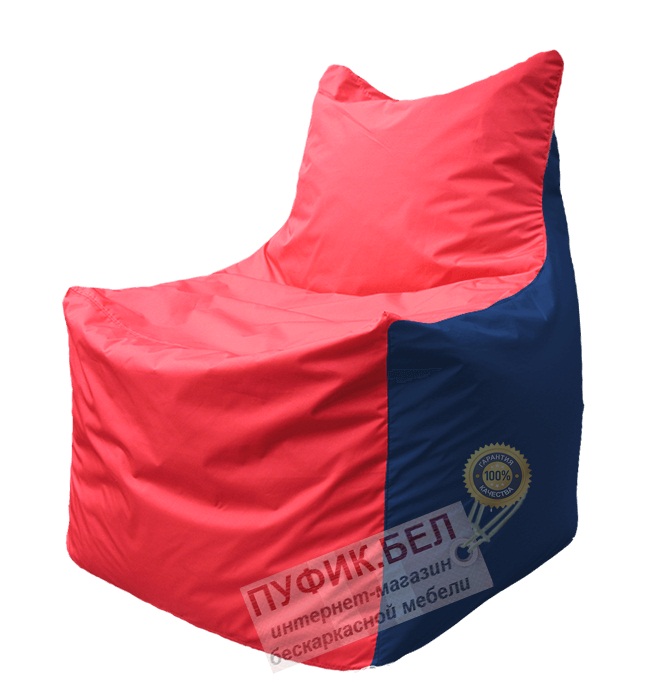 Кресло мешок Фокс Ф 21-234 (красно-синий)