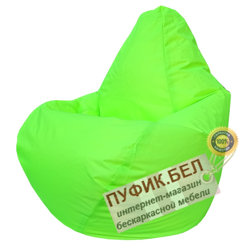 Кресло-мешок Груша Kids (салатовый)