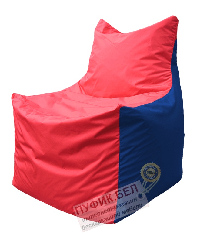 Кресло мешок Фокс Ф 21-172 (красно-синий)
