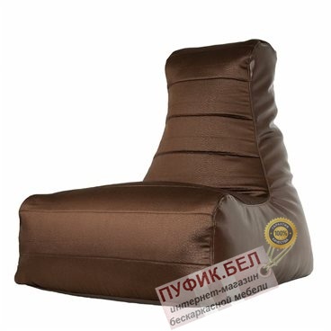 Кресло-мешок Бумеранг коричневое