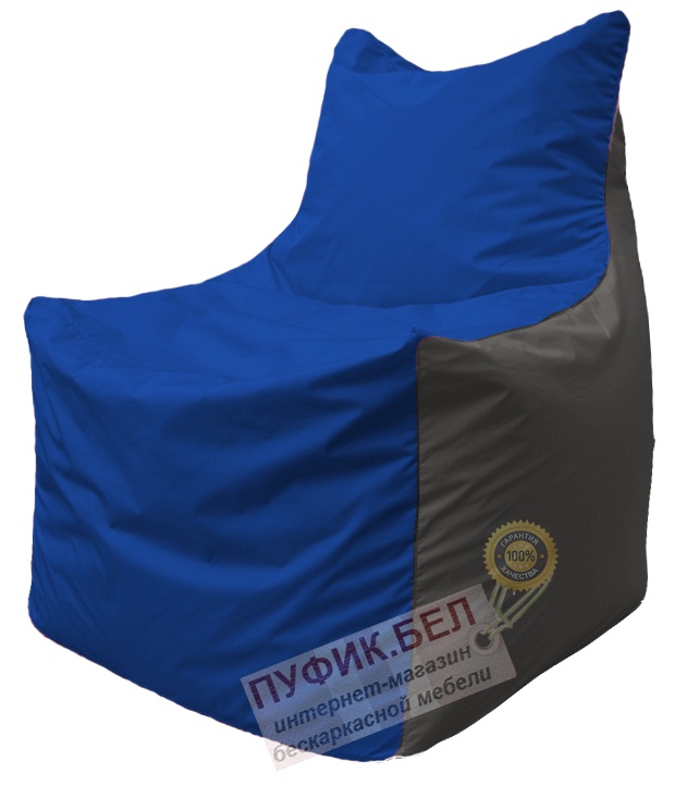 Кресло мешок Фокс Ф 21-118 (василёк - тёмно-синий)