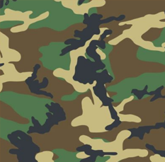 Ткань грета Камуфляж (зелёный)